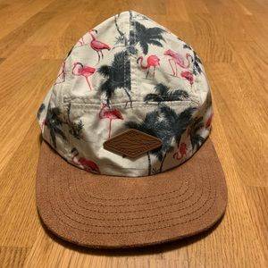 Empyre flamingo 5 panel hat